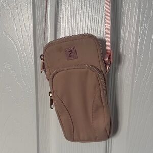 Pink Crossbody Phone Bag